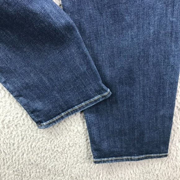 7FAM Womens Size 28 Josefina Mid Rise Button Fly Skinny Boyfriend Jeans - Picture 4 of 16